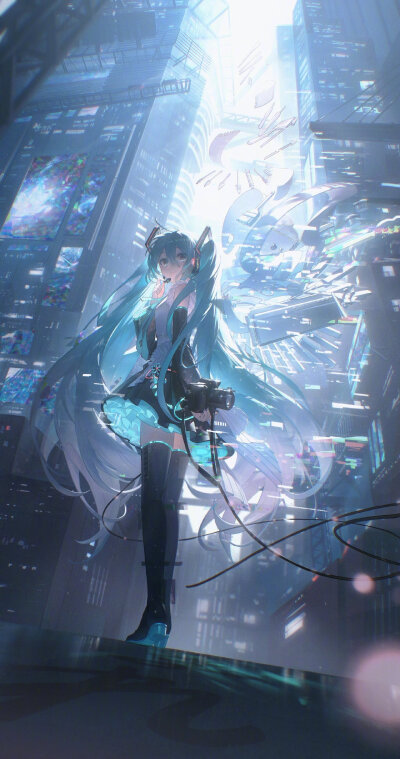 初音未來
畫師：X@KonYa666 ???