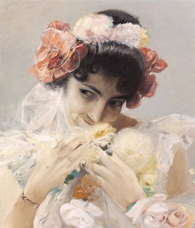 何塞·加西亚·拉莫斯（1852-1912）是西班牙画家和插画家。
他在九岁时进入塞维利亚省立美术学院，在那里他与爱德华多·卡诺一起学习，然后在何塞·希门尼斯·阿兰达的工作室完成了他的艺术教育，并于1872年与他一起前往…