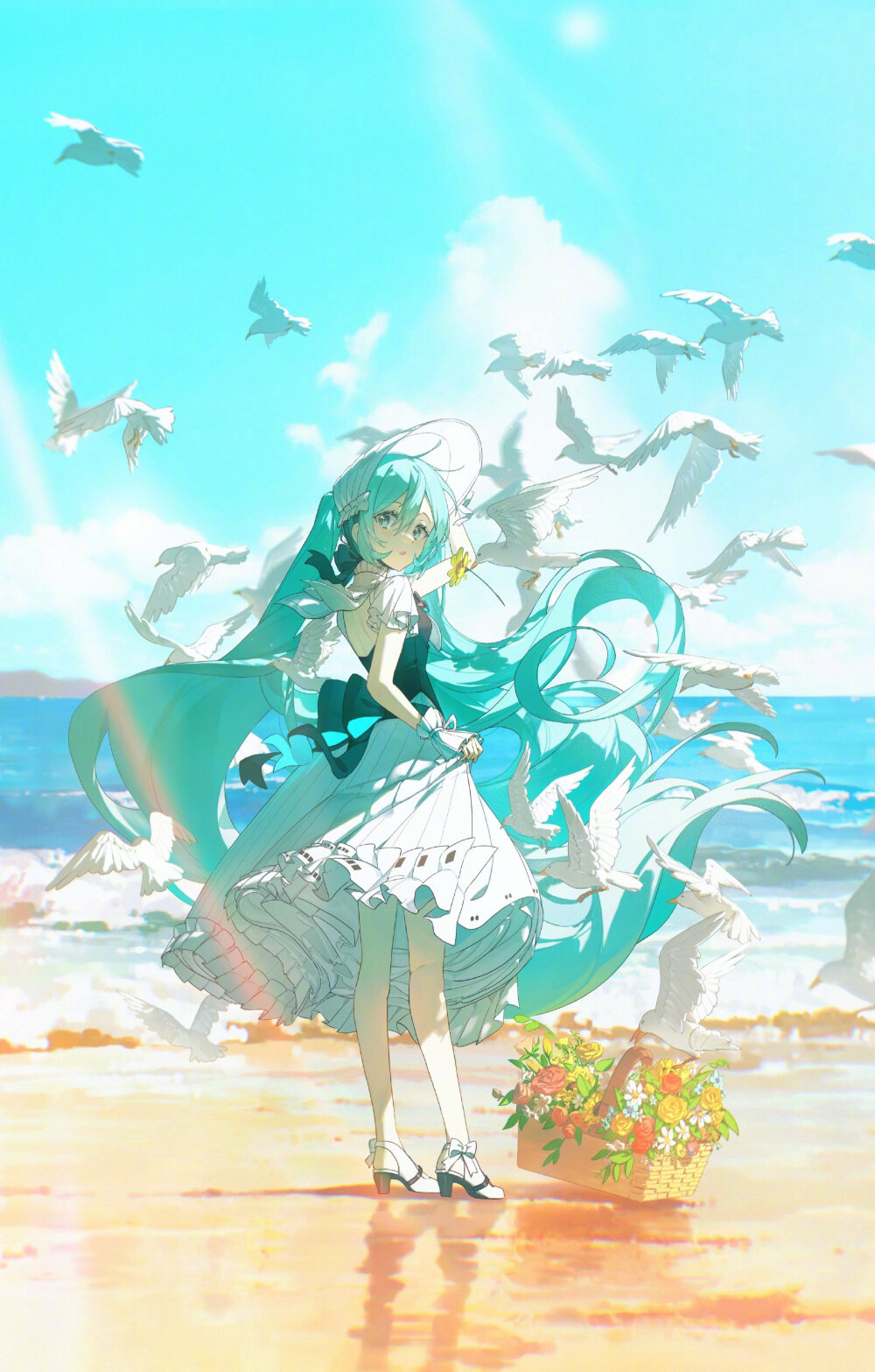 初音未来
画师：X@KonYa666 ​​​