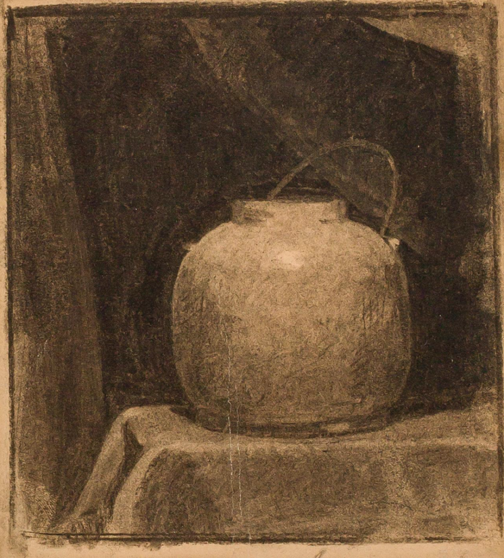 艾伦·戴·黑尔(1855-1940)，美国印象派画家和版画家。她在巴黎学习艺术，成年后在巴黎、伦敦和波士顿生活过。她的作品曾在巴黎沙龙和皇家艺术学院展出。黑尔写了《艺术史:列奥纳多、米开朗基罗、拉斐尔、提香和阿尔布雷希特·丹雷的生活研究》一书，并指导了新英格兰下一代女性艺术家，为女性艺术家的社会认可铺平了道路。