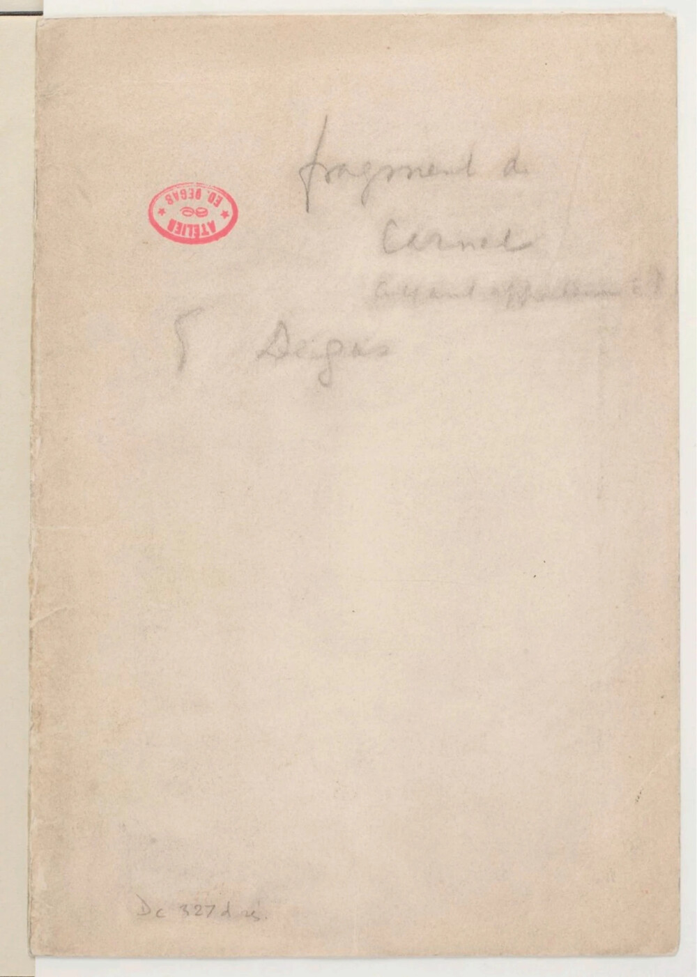 埃德加·德加（Edgar Degas，1834年7月19日-1917年9月27日），出生于法国巴黎，法国印象派画家、雕塑家、摄影师，也是19世纪晚期现代艺术大师之一。埃德加·德加出生于一个艺术氛围浓厚、家庭资产雄厚的家庭，于少年时先后在意大利、法国学习了绘画，21岁受安格尔的启发，开始“线条绘画”生涯，后因家庭问题和视力问题不得不放弃绘画，开始雕塑、摄影等艺术创作。