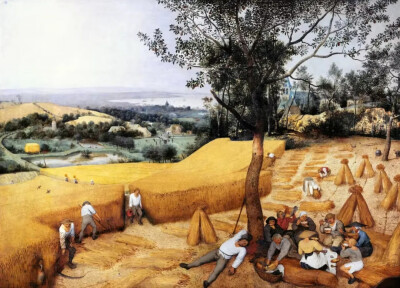 《收割者》（The Harvesters），老彼得·勃鲁盖尔（Pieter Bruegel），1565年。