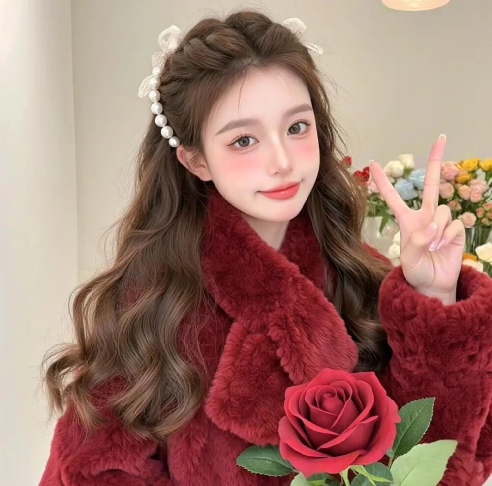 2025年好看单人女头像礼貌九张