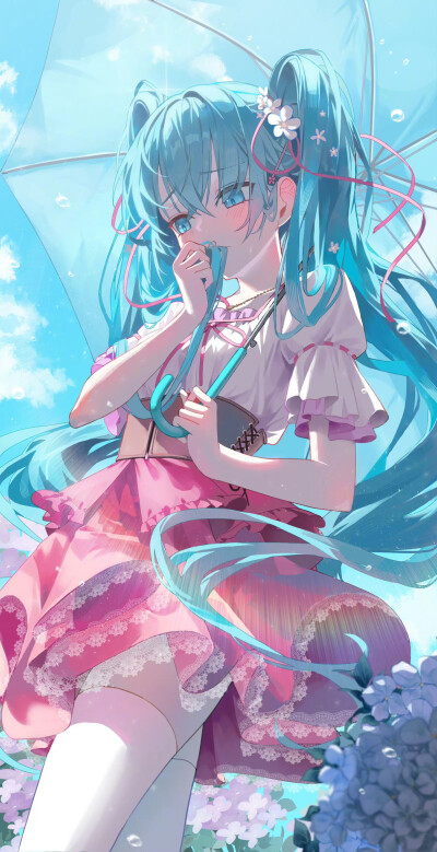 NunNu画笔下的初音未来
画师：X@S2Nunn ???