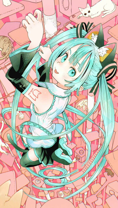 初音未来
画师：X@kawamitsu_sr ​​​