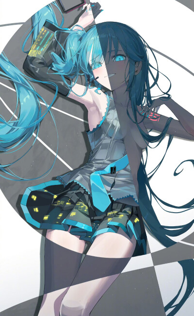 NunNu畫筆下的初音未來
畫師：X@S2Nunn ???