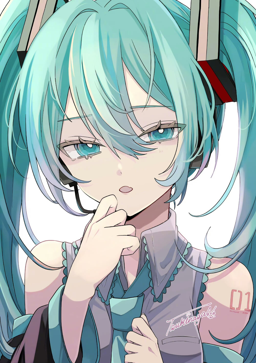 初音未来
画师：X@mosakuchu_ ​​​