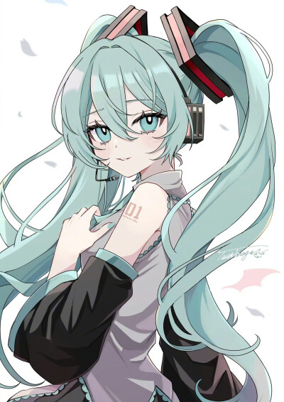 初音未來
畫師：X@mosakuchu_ ???