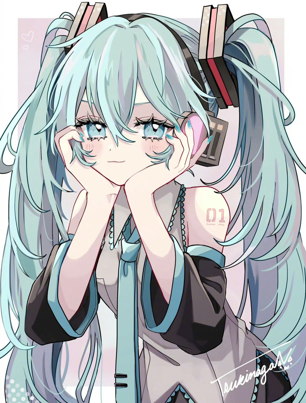 初音未来
画师：X@mosakuchu_ ​​​