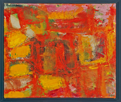 Ritual,1949,Oil paint on canvas,50.8×61cm