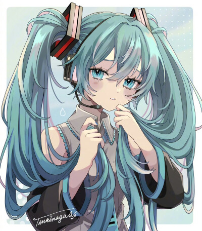 初音未來
畫師：X@mosakuchu_ ???