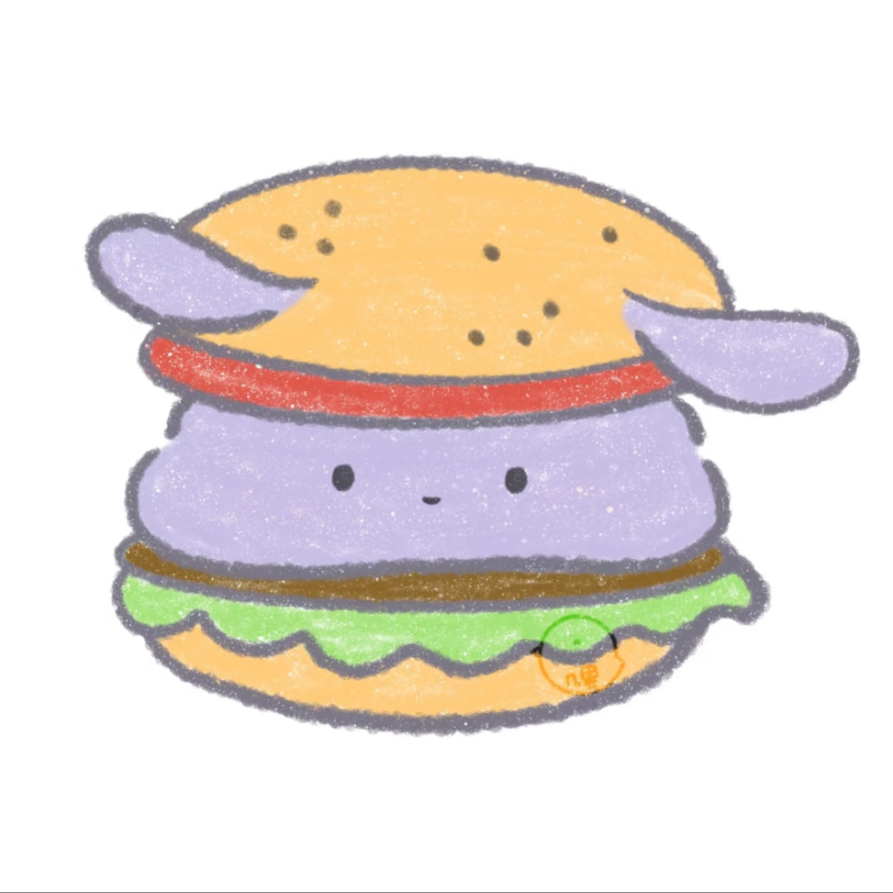 三丽鸥汉堡头