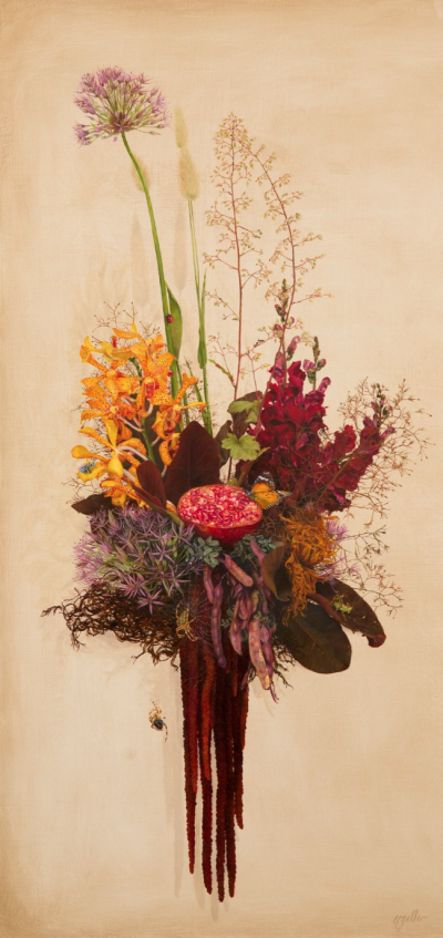 纳雷尔·泽勒是澳大利亚的具象主义艺术家，以其细致的具象画而闻名。纳雷尔致力于写实主义，她精致的画作探索了人类与自然环境的联系，以及当代的故事。