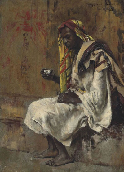埃德温·洛德·威克斯(1849 - 1903)，美国艺术家，以东方主义作品著称。