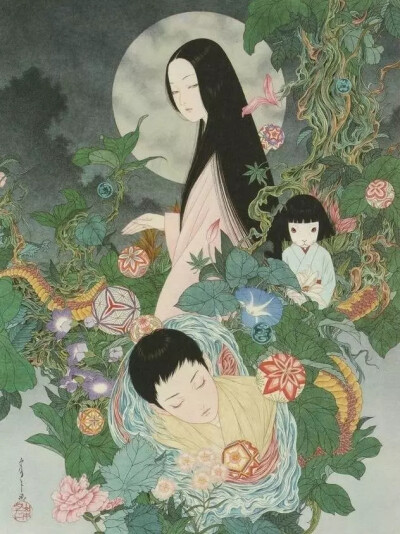 日本插画艺术家 山本タカト（Takato Yamamoto）
