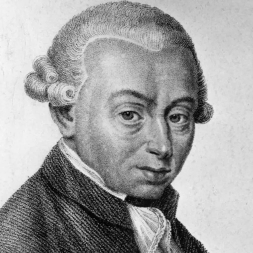 伊曼努尔·康德（Immanuel Kant，1724-1804）。© Biography.com