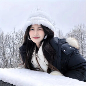 女生头像 雪 冬日