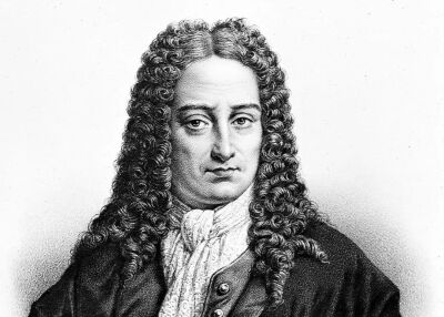 戈特弗里德·威廉·莱布尼茨（Gottfried Wilhelm Leibniz，1646-1716），德国哲学家、数学家。© ND/Roger Viollet/Getty Images