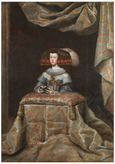 <Mariana de Austria, orante>
1655
Óleo sobre Lienzo
 209 x 147 cm
