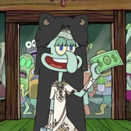 动漫头像，章鱼哥里面有闺蜜头像