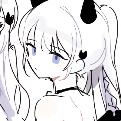 闺蜜头像可爱动漫