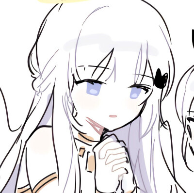 闺蜜头像可爱动漫