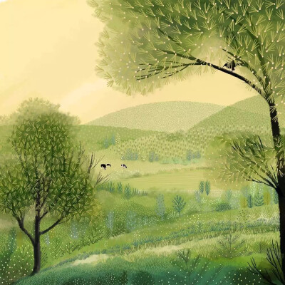 英国插画师 Jane Newland 一组童话插画
