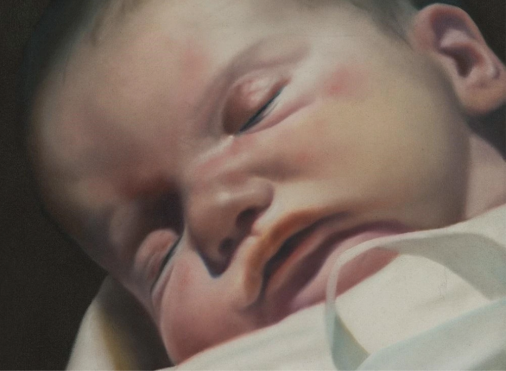 Bébé à Diese, 1974
Oil on canvas
59 x50 cm
