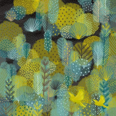 英国插画师 Jane Newland 一组童话插画
