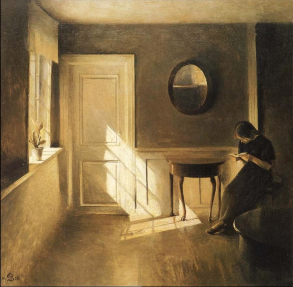 Girl Reading a Letter in an Interior
1908
Oil on canvas
