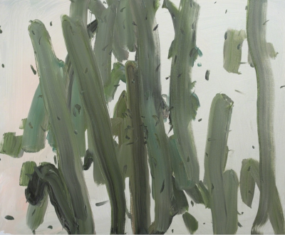 Intrigo 阴谋, 2018
Oil on juta 黄麻布上油画
50 × 60 cm
