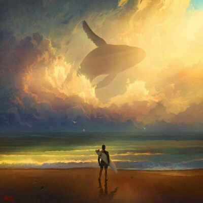 俄罗斯插画师 Artem Chebokha(RHADS) ​​​​一组唯美风格插画
