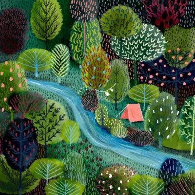 英国插画师 Jane Newland 一组童话插画
