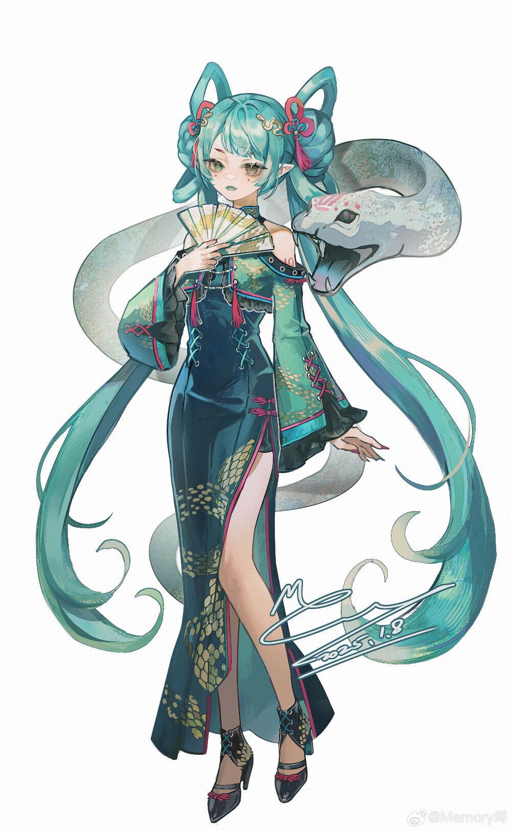 初音未来
画师：Memory咩