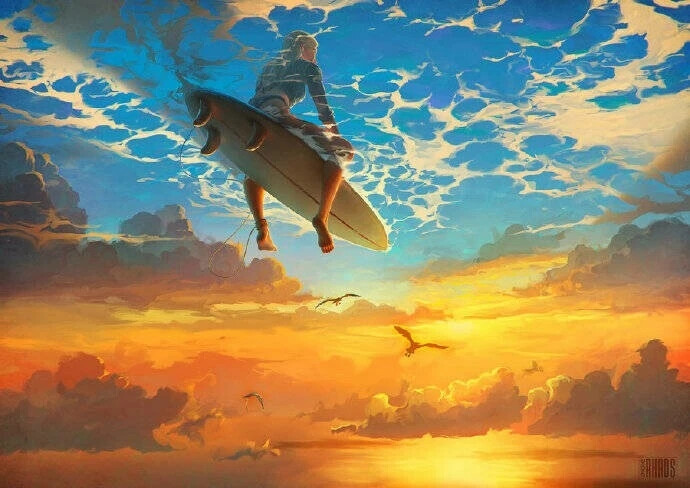 俄罗斯插画师 Artem Chebokha(RHADS) ​​​​一组唯美风格插画
