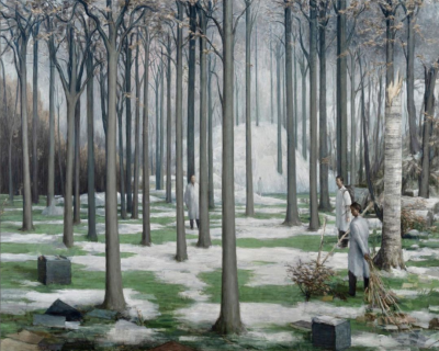 THE CONVERSATION 
Oil on canvas
160x200 cm
2021
