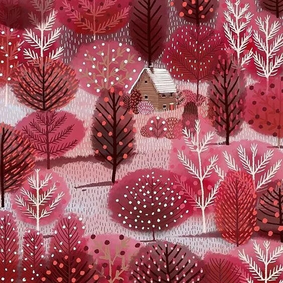 英国插画师 Jane Newland 一组童话插画
