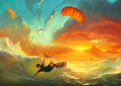 俄罗斯插画师 Artem Chebokha(RHADS) ​​​​一组唯美风格插画
