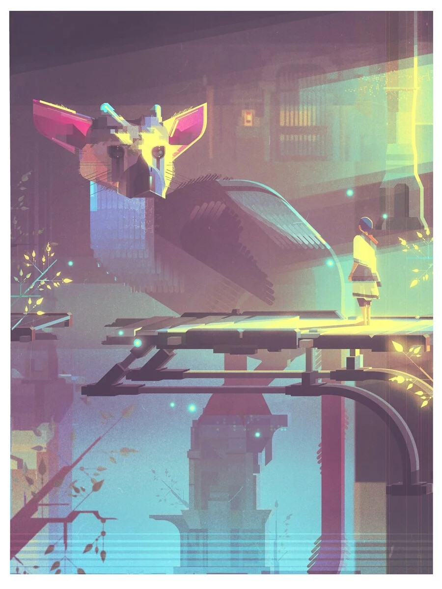 英国插画艺术家 James Gilleard 一组平面风格插画
