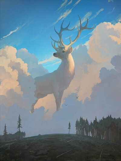 俄罗斯插画师 Artem Chebokha(RHADS) ​​​​一组唯美风格插画
