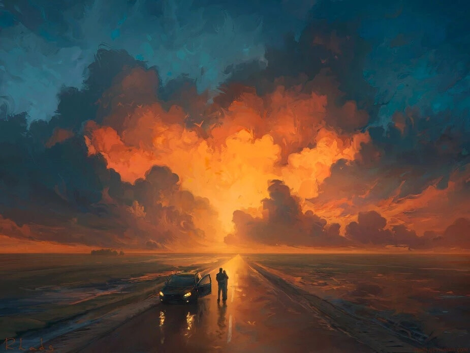 俄罗斯插画师 Artem Chebokha(RHADS) ​​​​一组唯美风格插画
