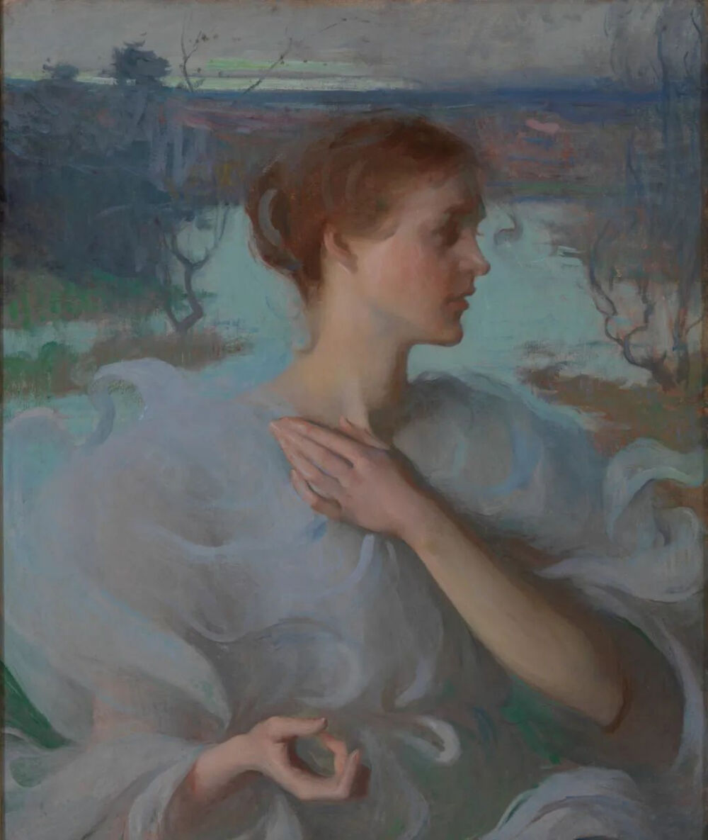 Frank Weston Benson：秋天，1895年