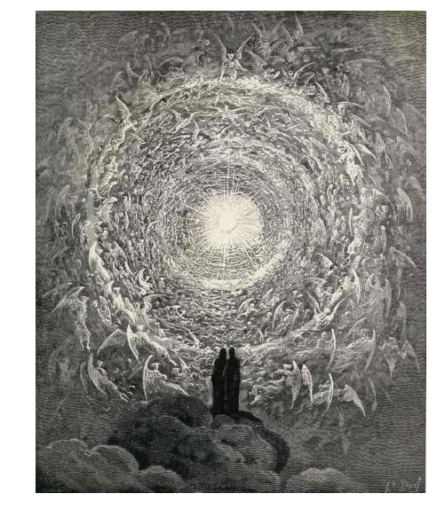 法国艺术家 古斯塔夫·多雷（Gustave Doré，1832年1月6日—1883年1月23日）出生于斯特拉斯堡，他是法国著名版画家、雕刻家和插图作家。多雷擅长运用精湛的版画雕刻技法，将故事中的插画场景刻画得气势磅礴，充满戏剧性。无论是圣经洪水滔天的末日景象，还是天使降临的神圣瞬间，都展现出令人震撼的视觉冲击力。 