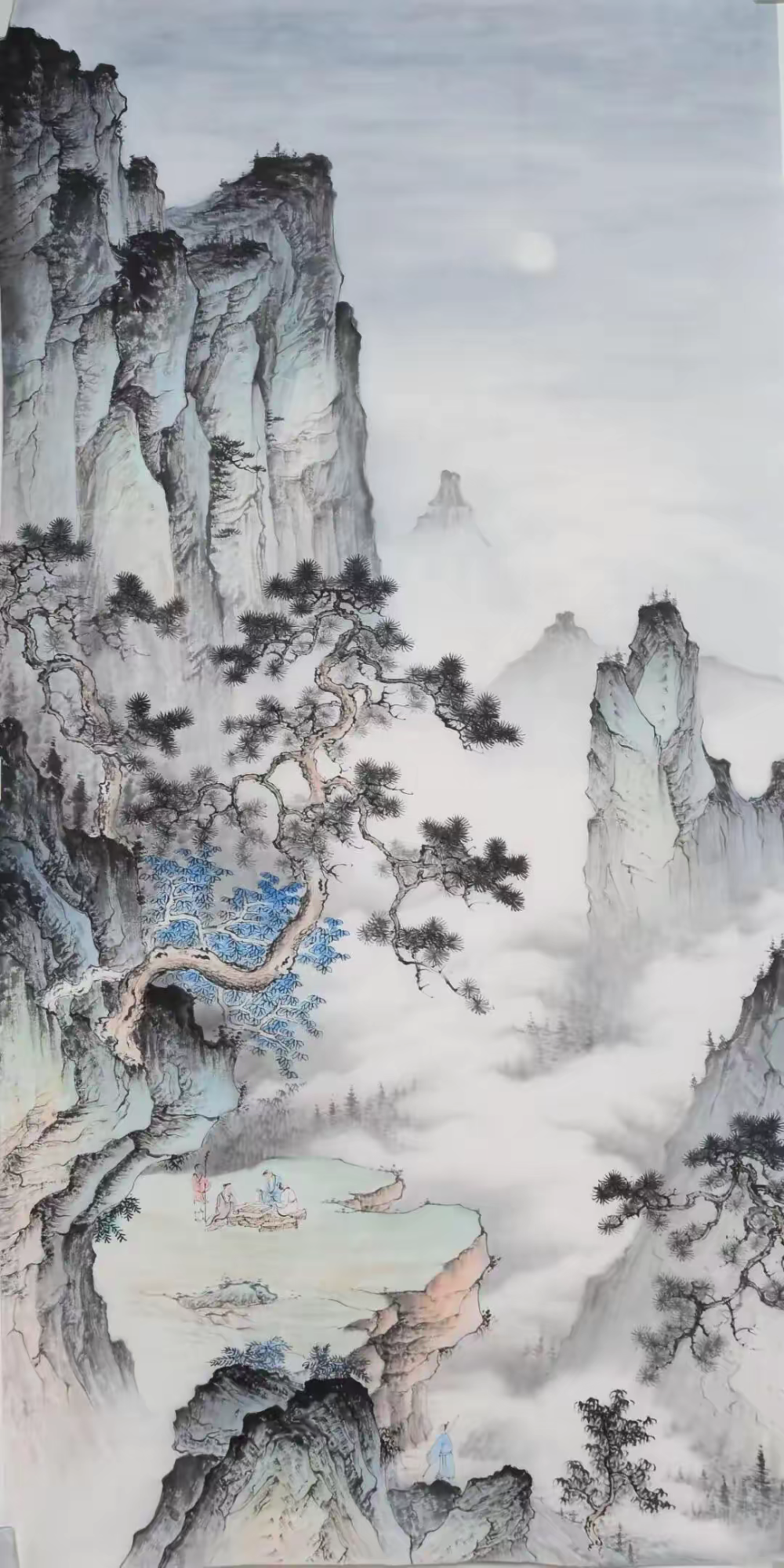 秋林空兮百草逝，若有香兮林中至。