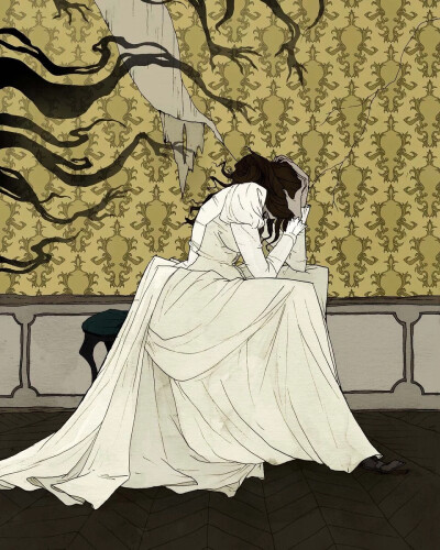 意大利插画家 Abigail Larson 一组奇幻插画
