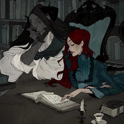 意大利插画家 Abigail Larson 一组奇幻插画
