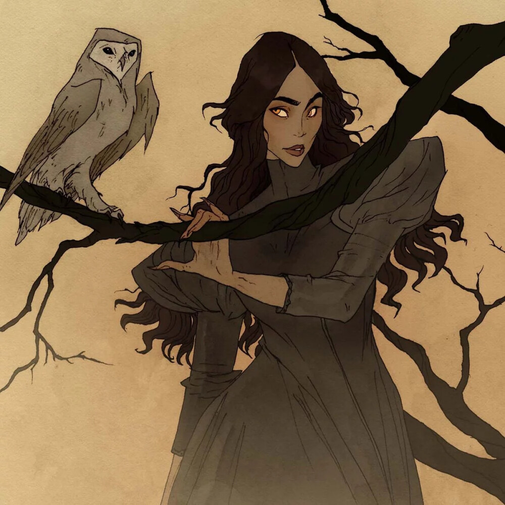 意大利插画家 Abigail Larson 一组奇幻插画
