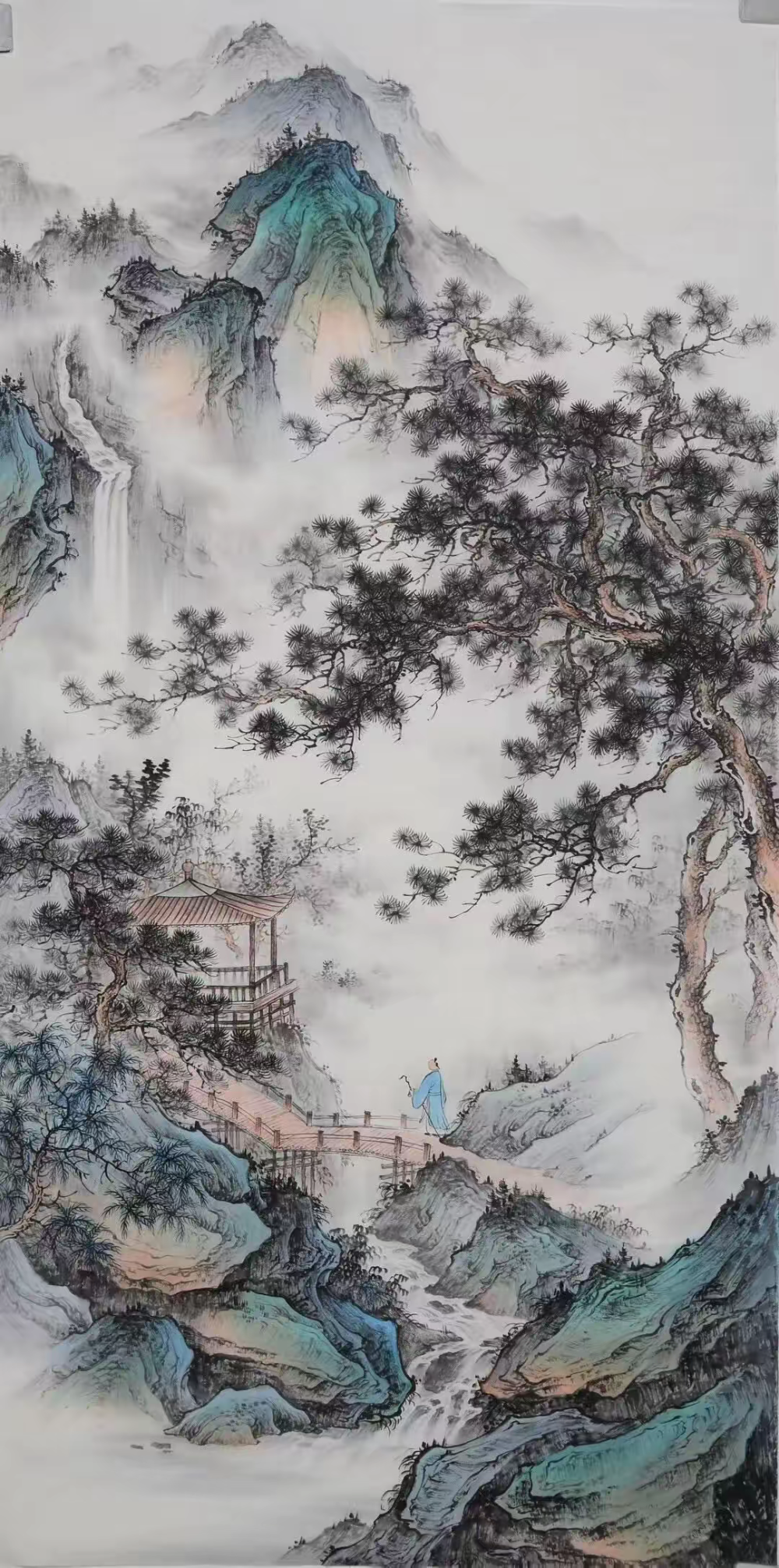 秋林空兮百草逝，若有香兮林中至。