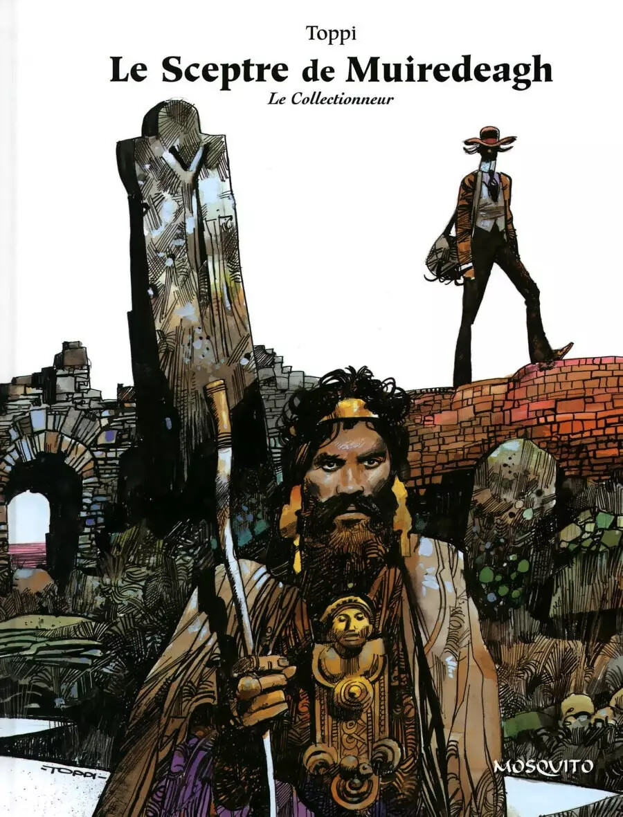 意大利漫画家 Sergio Toppi ( 1932—2012)的黑白漫画
