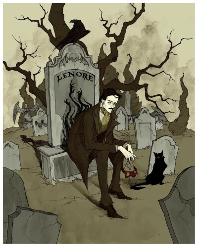 意大利插画家 Abigail Larson 一组奇幻插画
